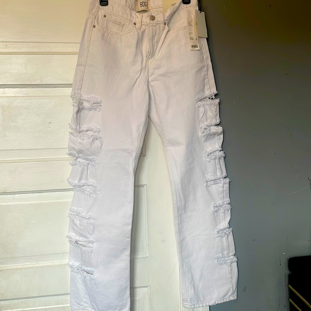 New urban outfitters white jeans
